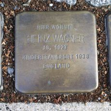 Stolperstein dedicated to Heinz Wagner