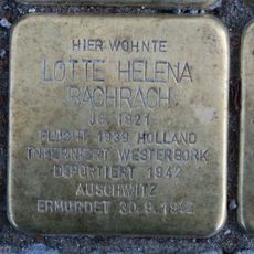 Stolperstein dedicated to Lotte Helena Bachrach