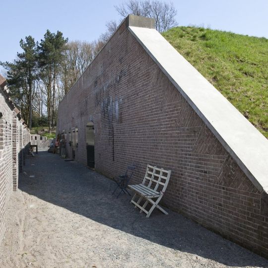 Fort Werk 4: Bomvrij wachthuis oost