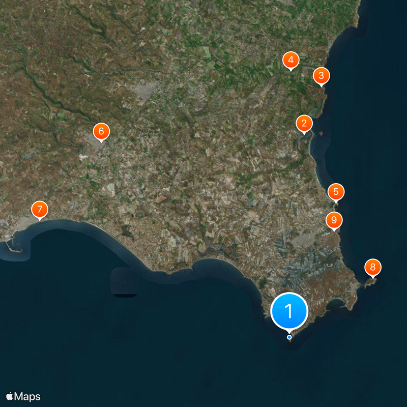 Correnti Map