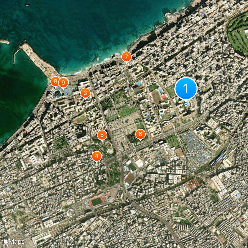 Faculty of Engineering, Alexandria University Map