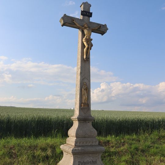 Kříž u křižovatky u Martínkova