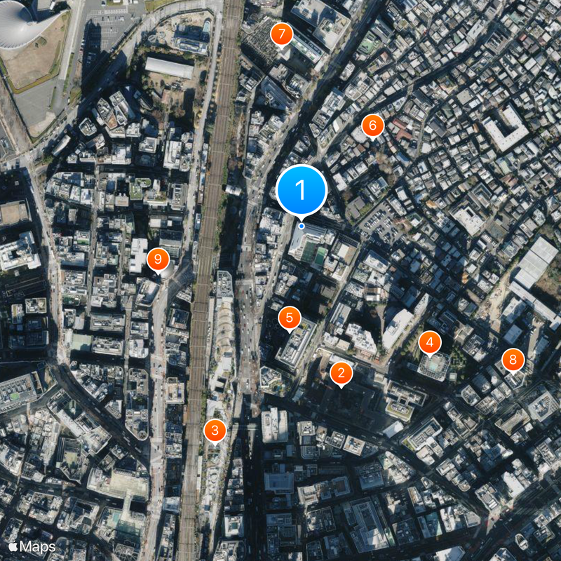 Shibuya Education Academy Shibuya Junior and Senior High School Mapa