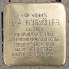 Stolperstein en memoria de Elsa Drögmöller