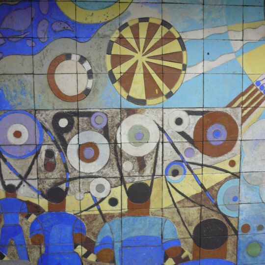 FFGC Estació Sarrià. Cosmologia catalana