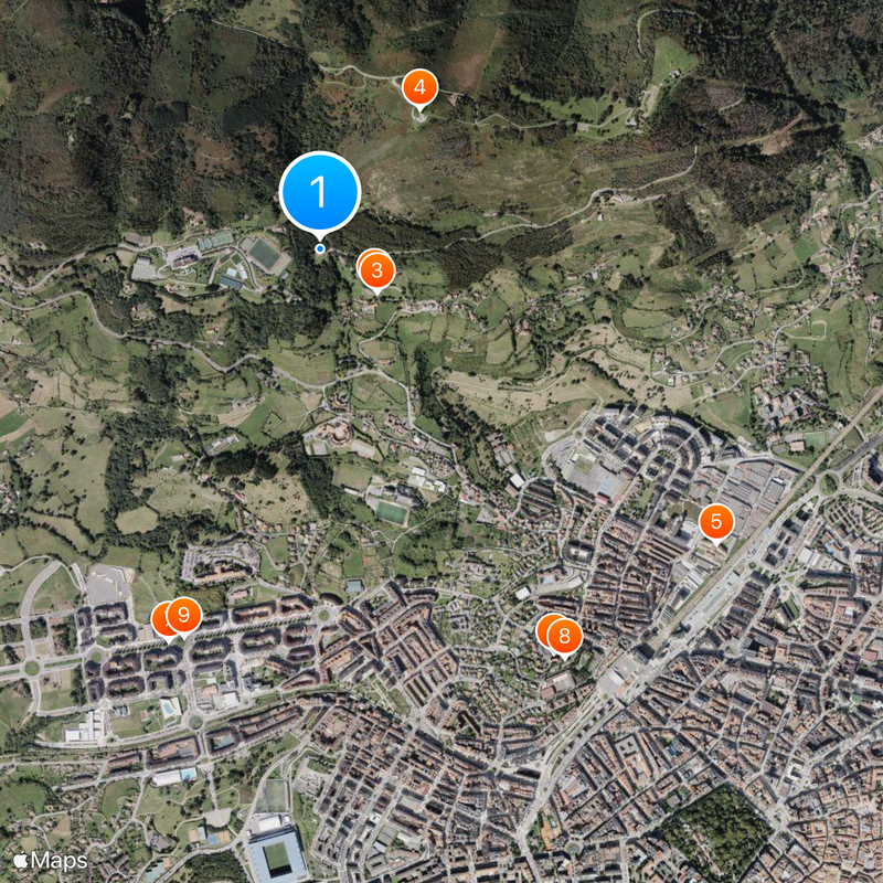 San Miguel de Lillo Map