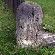 Hofstetten-Landsberger Straße-Grenzstein