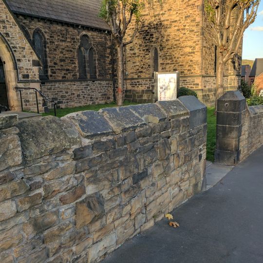 Boundary Walls And Gate Piers To Church Of St Thomas