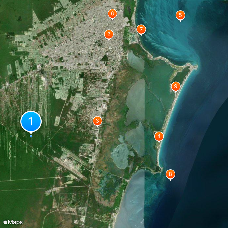 Benito Juárez Municipality Map