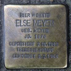 Stolperstein en memoria de Else Meyer