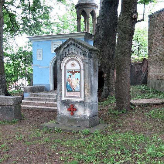 Kaplička XII. zastavení křížové cesty v Liberci