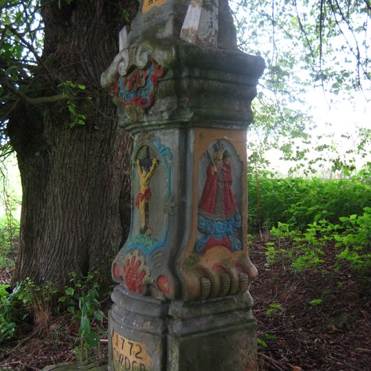 Statue of Saint Joseph in Jesenný