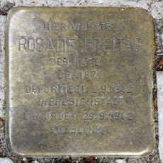 Stolperstein em memória de Rosalie Freitag