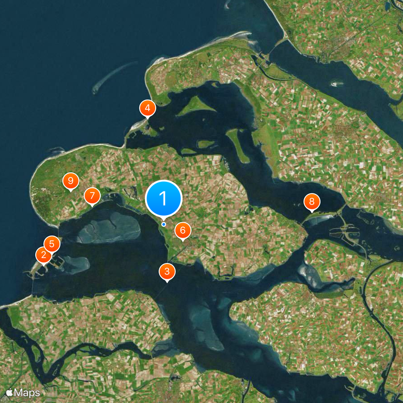 Schouwen-Duiveland Mapa