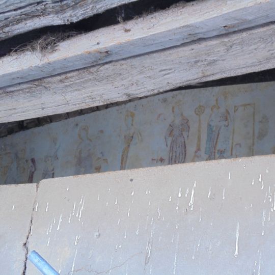 The mural paintings of the old Saint-Maximin church