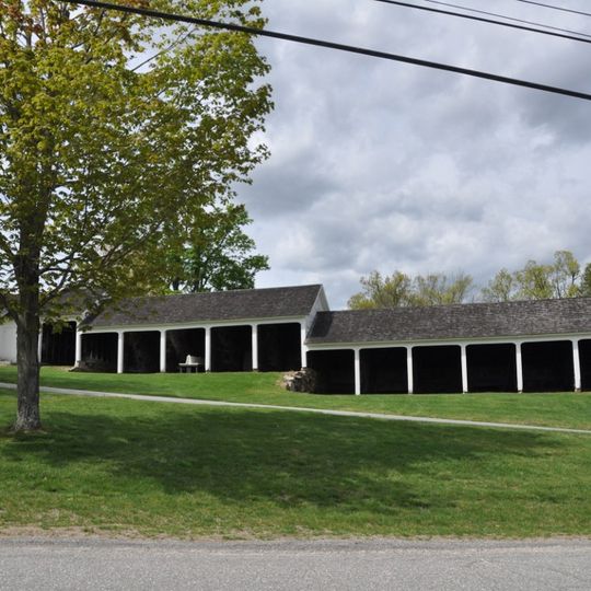 Second Rindge Meetinghouse, Horsesheds and Cemetery