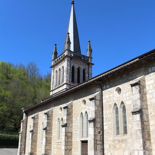 Saint Christopher church of Bourg-Saint-Christophe