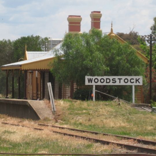 Woodstock railway station, New South Wales
