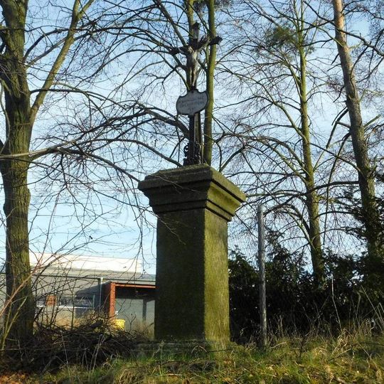 Kříž na severním okraji Kunic
