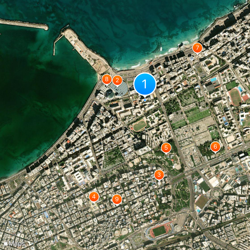 Faculty of Arts, Alexandria University Mappa