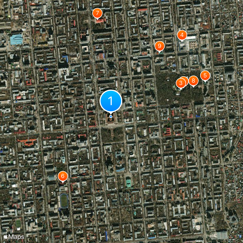 Kazakh-British Technical University Map