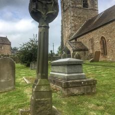 Cross 15 metres south of chancel, Church of All Hallows