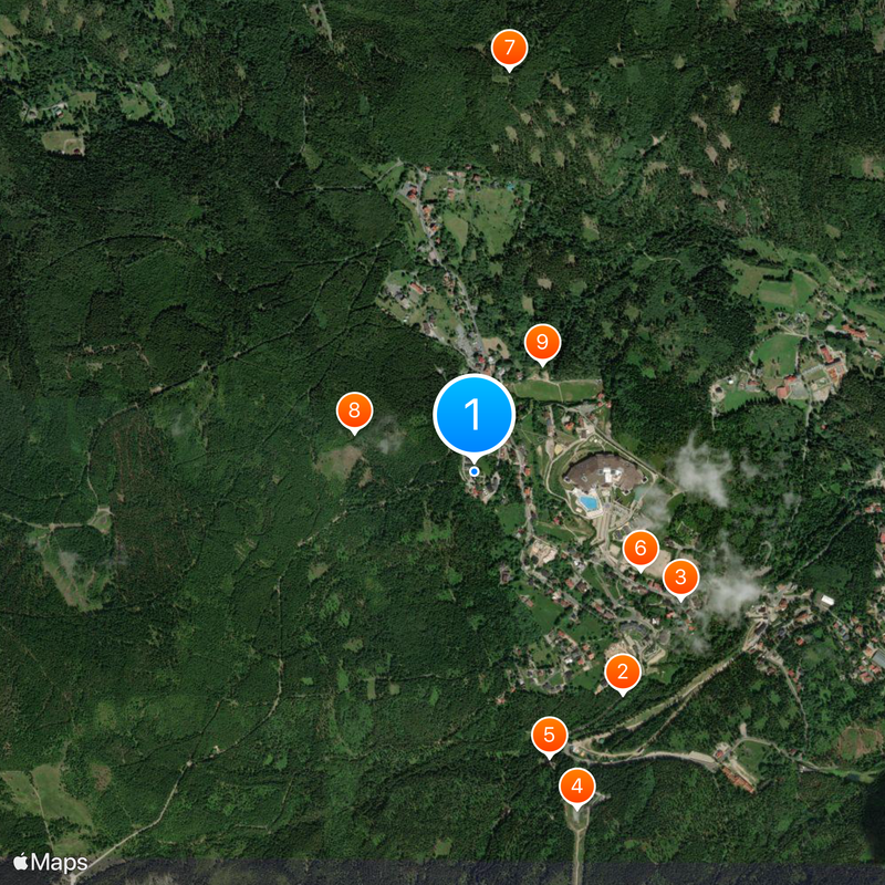 Stavkirke de Vang Carte