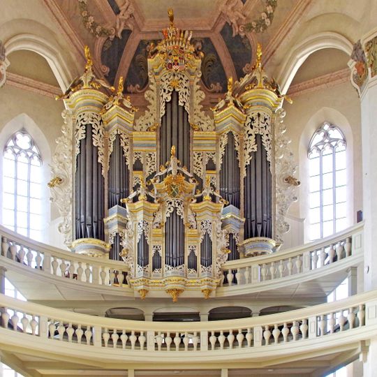 Orgel der Evangelisch-Lutherische Stadtkirche St. Wenzel - Naumburg