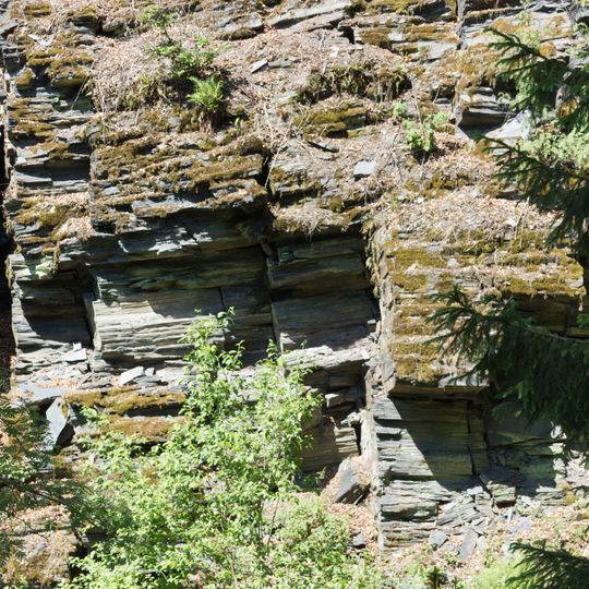 Ehem. Dachschieferbrüche bei Dürrenwaiderhammer