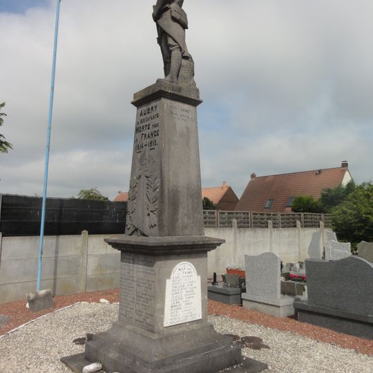Monument aux morts d'Aubry-du-Hainaut