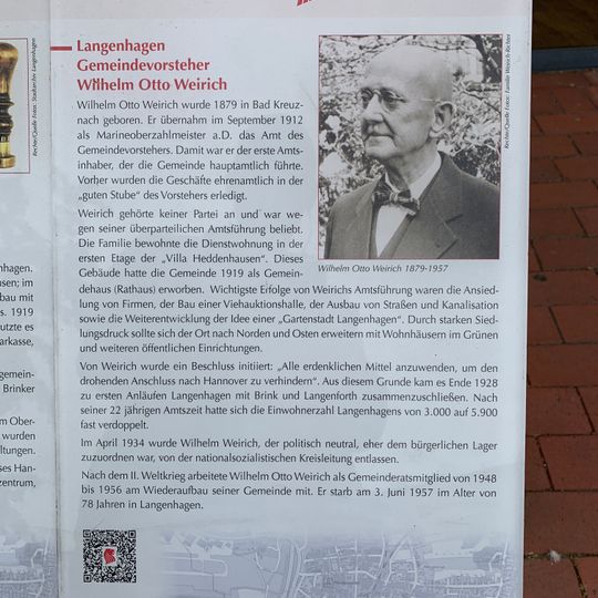 GLIEM plaque 32 Wilhelm Otto Weirich