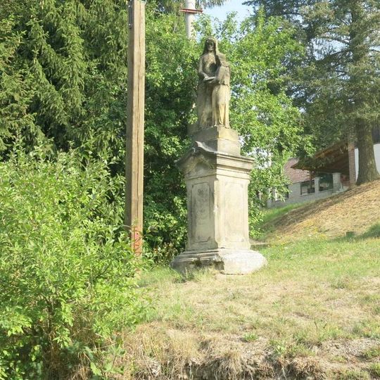 Socha svaté Anny u zvoničky v Podkosti