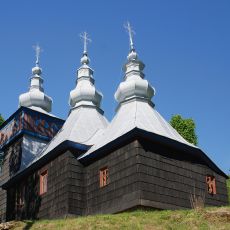 Saint Demetrius church in Roztoka Wielka