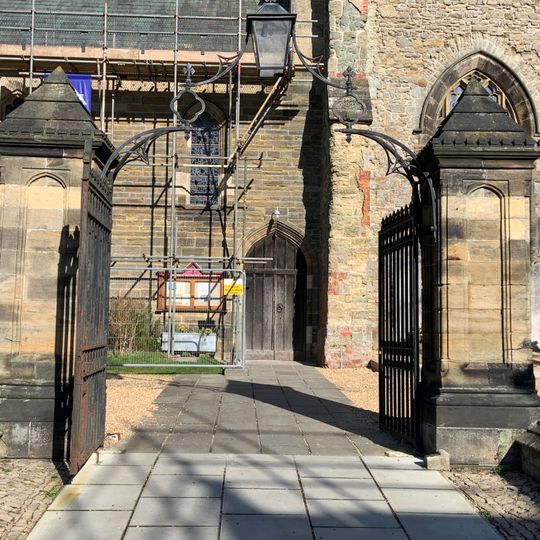 The South Entrance To The Churchyard