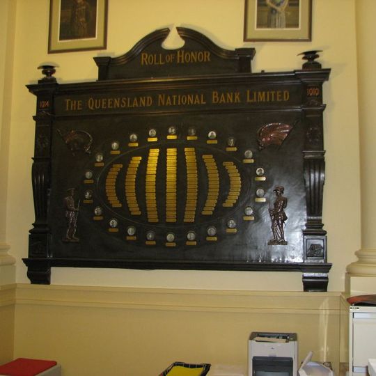 First World War Honour Board, National Australia Bank