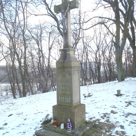 Kříž u kaple svatého Jakuba nad Ivančicemi