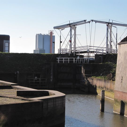 Keersluizen bij de Visbrug