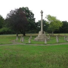 Dunsfold War Memorial and surrounding enclosure