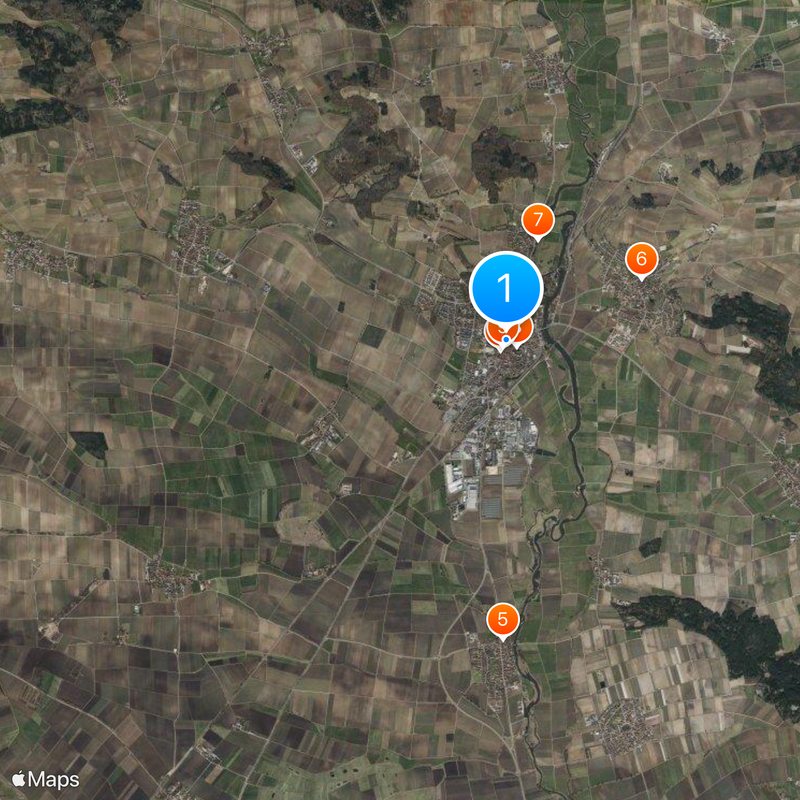 Oettingen in Bayern Mappa
