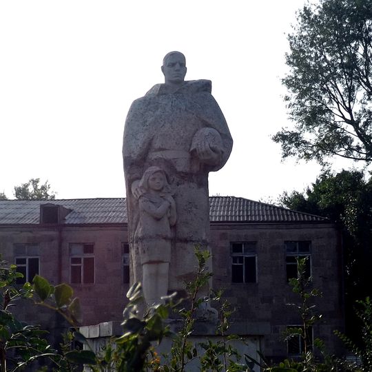 World War II memorial in Akhuryan
