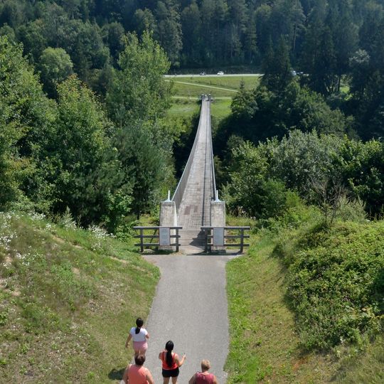 Hängebrücke Santa Lucia, Bleiburg