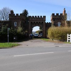 North Lodges And Gateway Of Lea Castle