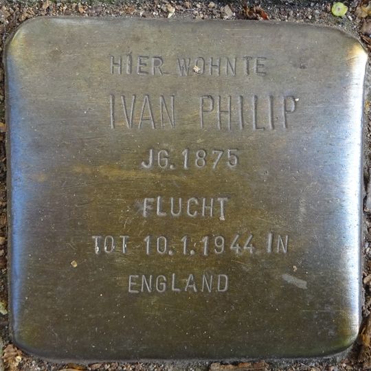 Stolperstein für Ivan Philip