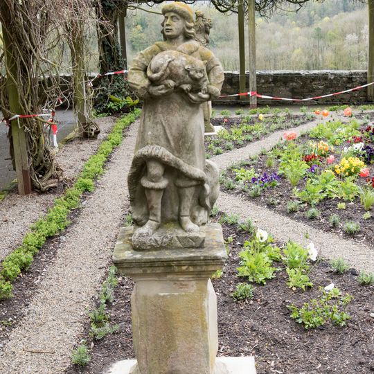 Alte Burg, Barockgarten