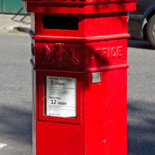 Pillar Box At Junction Of Cavendish Avenue And Wellington Place