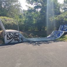 Halfpipe beim Umpfertalbad