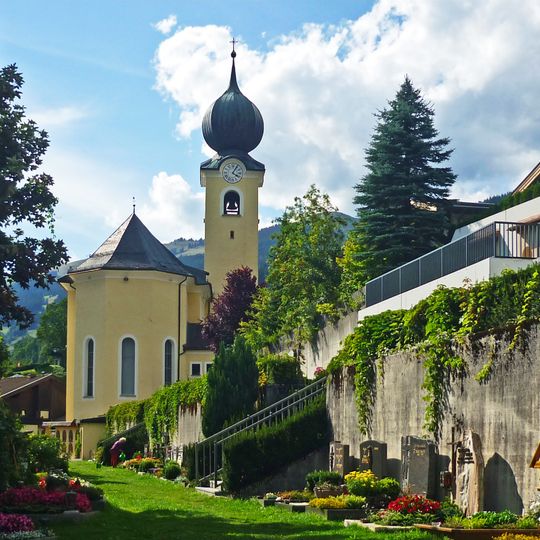 Pfarrkirche hll. Bartholomäus und Nikolaus, Saalbach