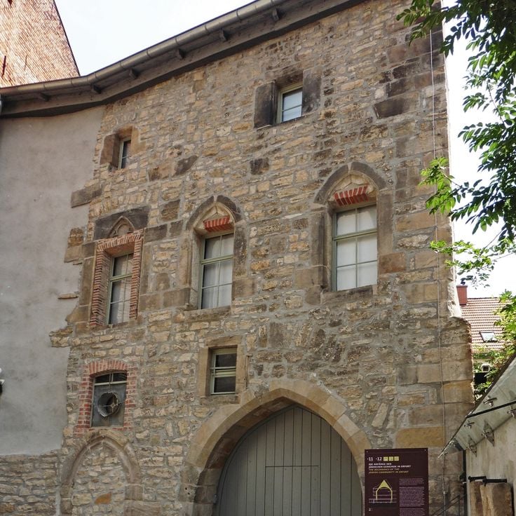 Den gamle synagogen i Erfurt