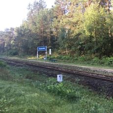 Okuninka Białe train stop