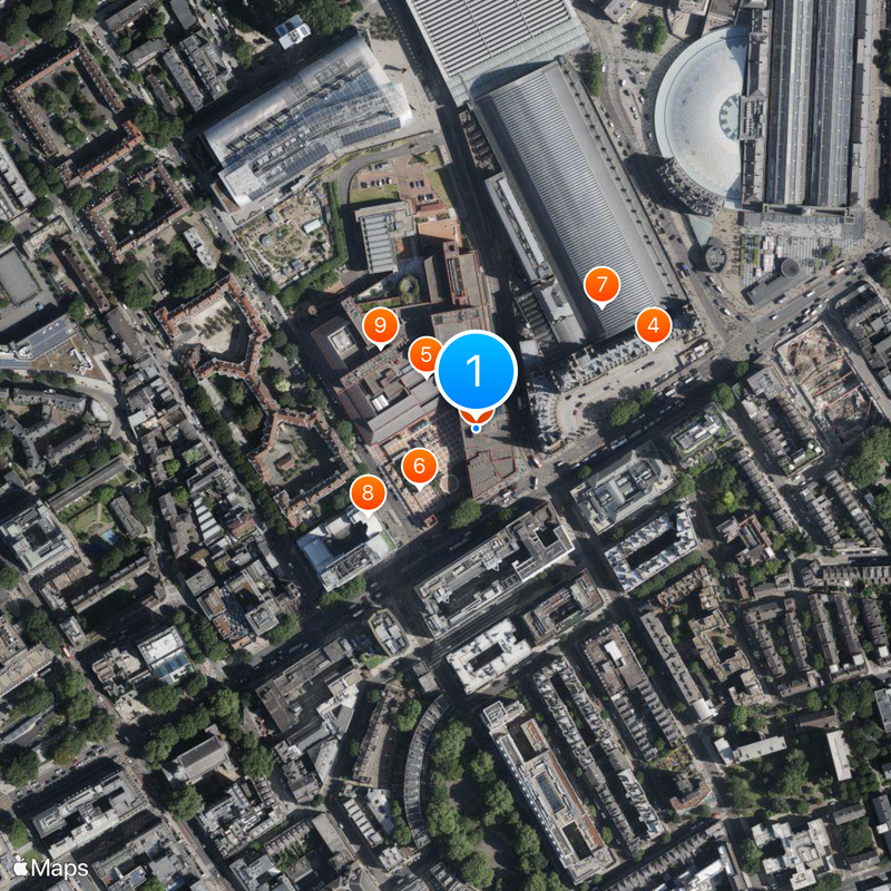 Alan Turing Institute Map